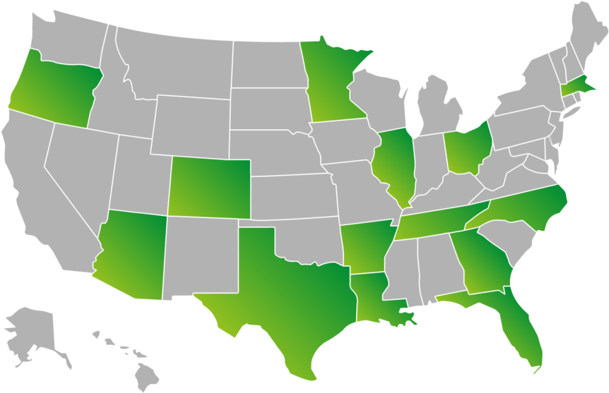 Download Updated Usa Map Green PNG Image with No Background - PNGkey.com