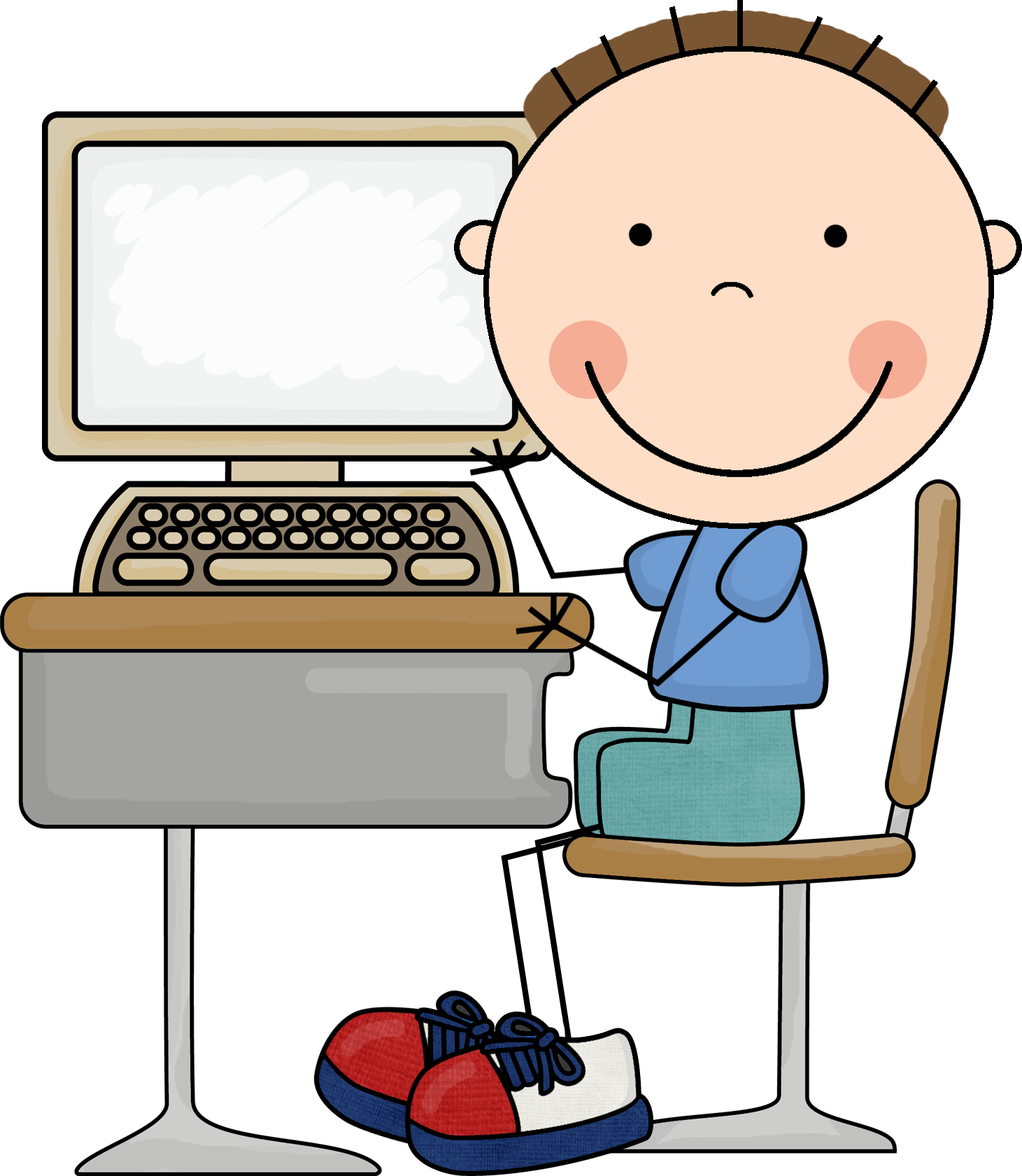 Download Computer Clipart For Kid Png Computer Lab Clipart Png Image With No Background Pngkey Com