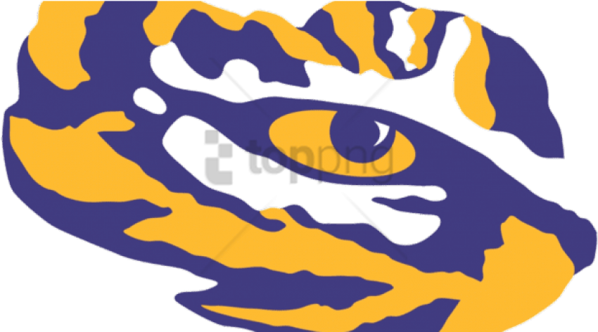 Download Lsu Eye Of The Tiger Lsu Tigers Logo Png Png Image With No Background Pngkey Com