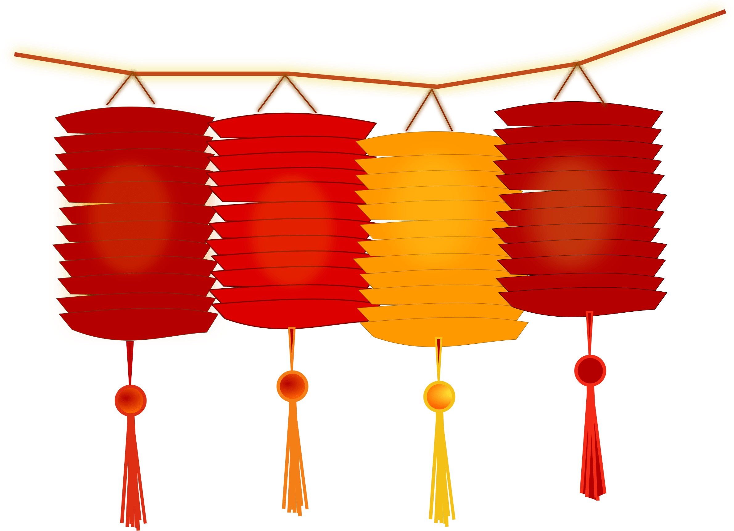 Diwali Hanging Lamp Png - Mid Autumn Festival Lantern Clipart - Free