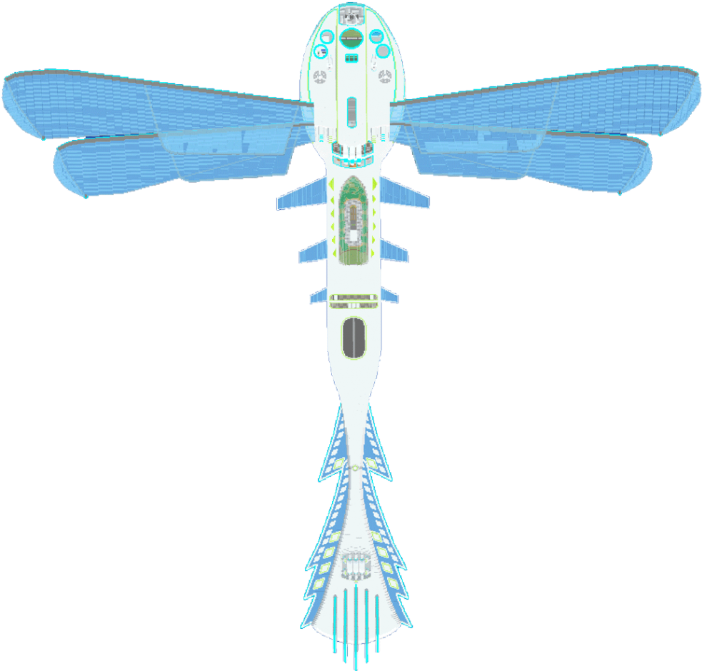 =qmois Dragonfly= - Model Aircraft (1024x975), Png Download