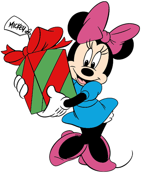 Download Minnie Mouse Clipart Presents Minnie Mouse Christmas Clipart Png Image With No Background Pngkey Com