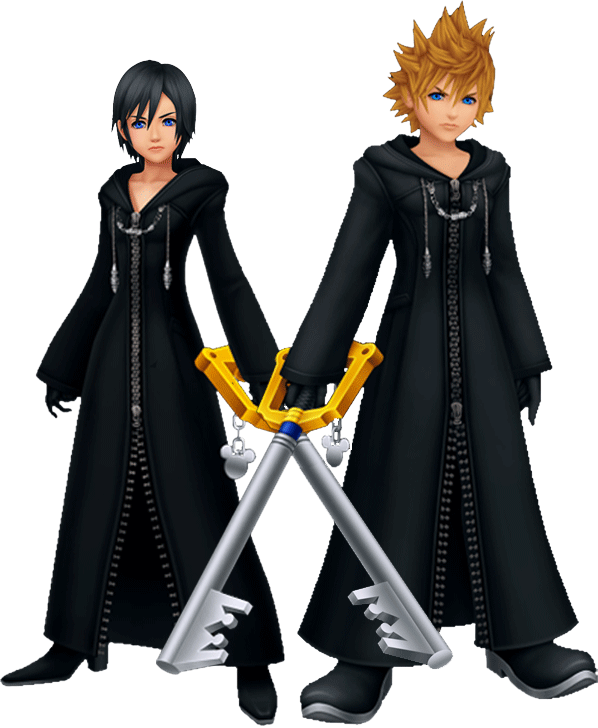 Download Roxas And Xion Khd - Kingdom Hearts Roxas Organization 13 PNG ...