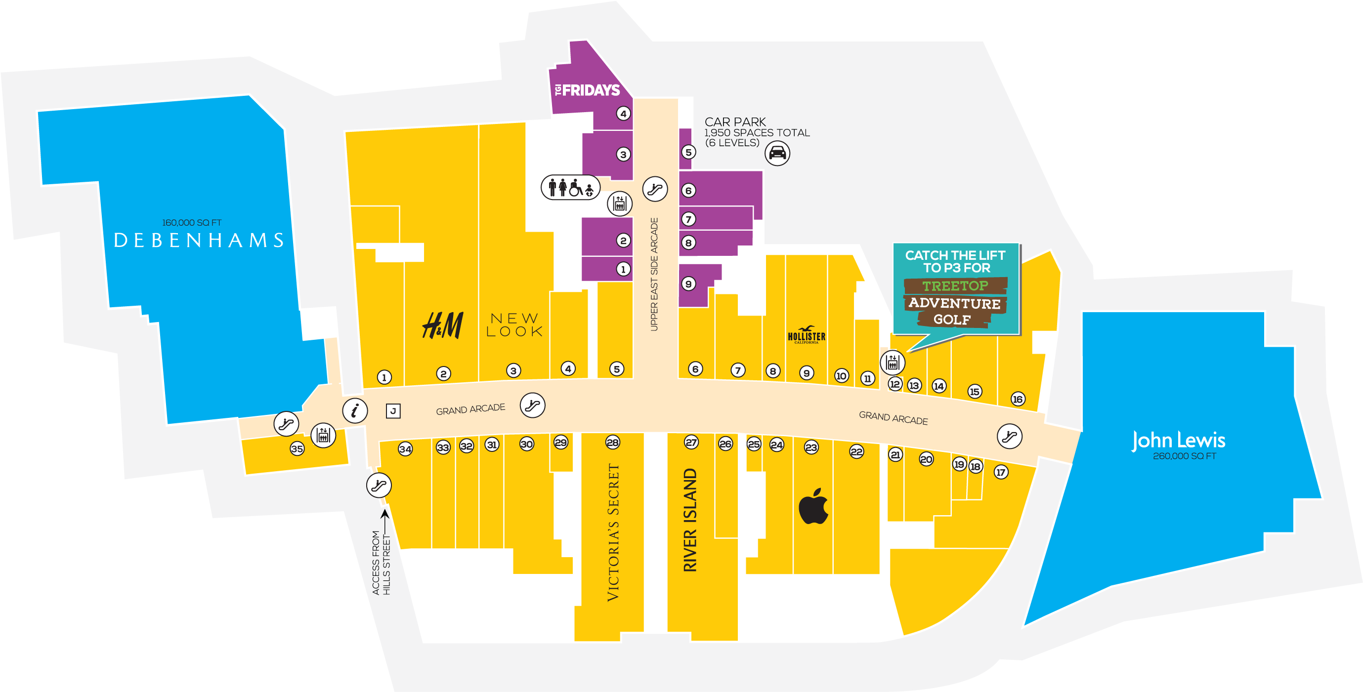 Download More About Shake Shack - Map Of St David's Shopping Centre ...