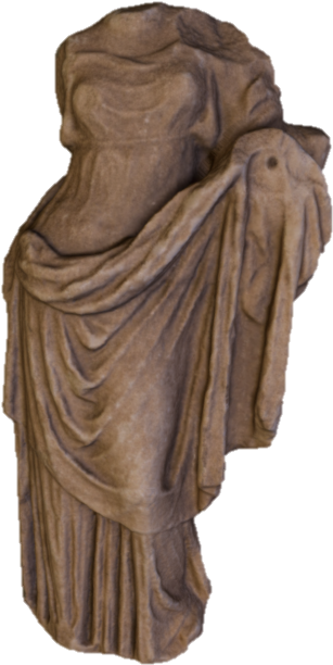 Statue (394x680), Png Download