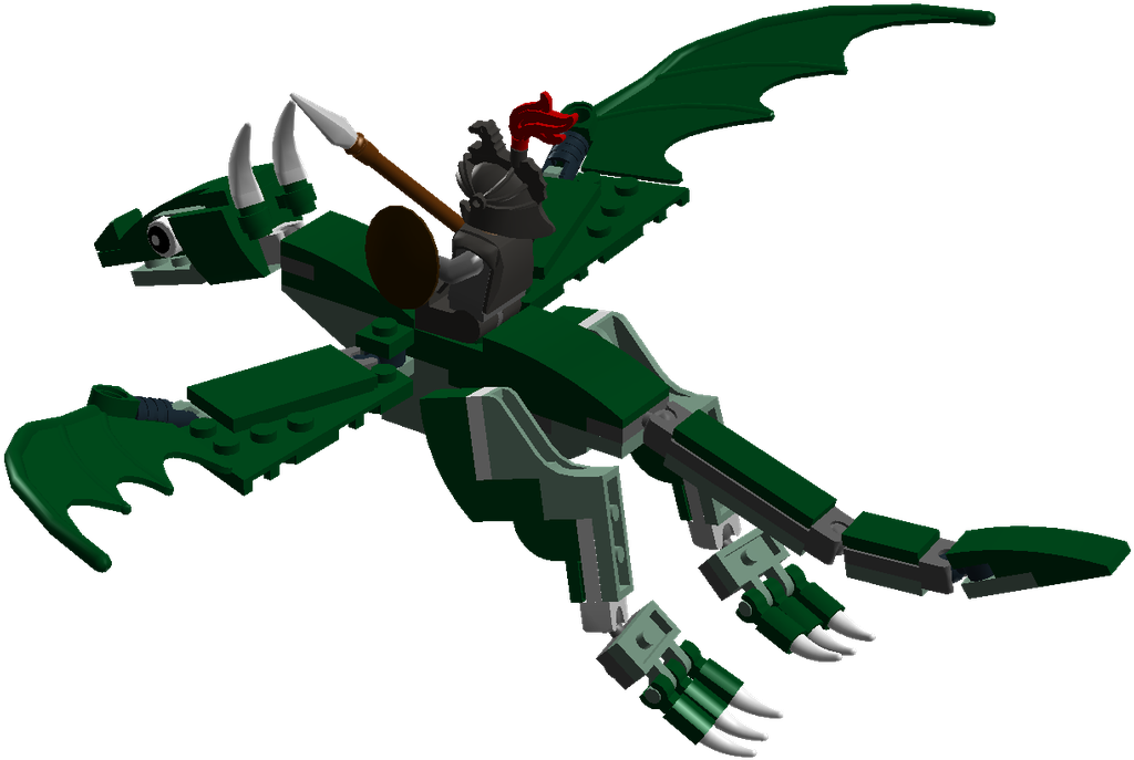 Download Wyvern Rider - Lego Wyvern PNG Image with No Background ...