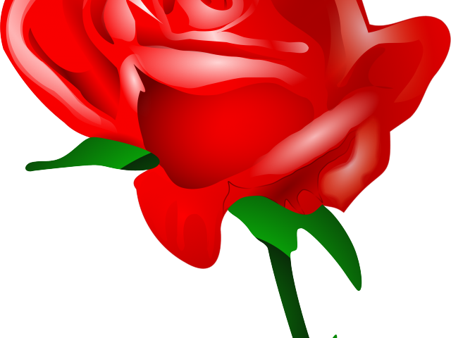 Gothic Clipart Red Rose - Cartoon Red Rose - Free Transparent PNG ...