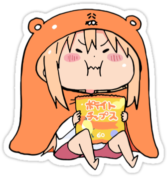 Download Umaru-chan Chips By Gentlemenwalrus Pegatinas Tumblr ...