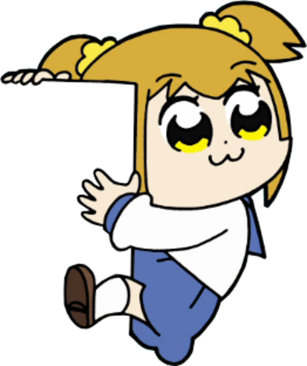 Download Popuko Template Pop Team Epic Know Your Meme Popuko Happy Png Image With No Background Pngkey Com