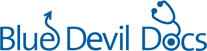 Blue Devil Docs Logo - Duke University (800x214), Png Download