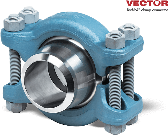 Download Vector Techlok Clamp Connector - Techlok Clamp PNG Image with ...