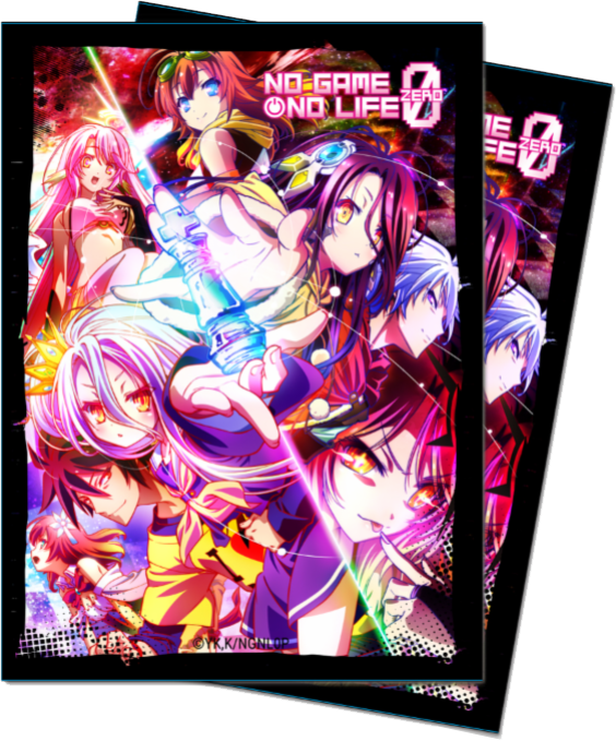 Download Utra Pro Game Sleeves No Game No Life Zero The Great No Game No Life Zero Poster Png Image With No Background Pngkey Com