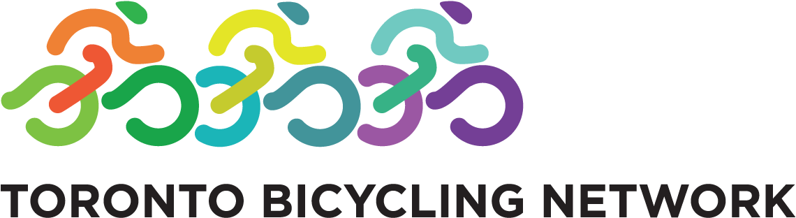 Toronto Bicycling Network (1154x342), Png Download