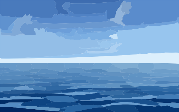 Oceano Ocean Jpg Clip Art - Sea (600x375), Png Download