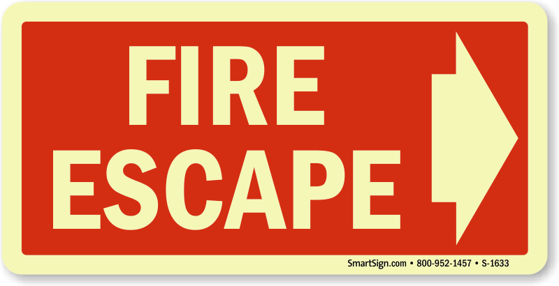 Download Zoom Price Buy Fire Escape Sign Png Image With No Background Pngkey Com