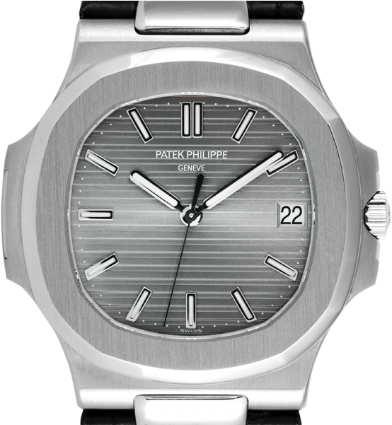 Download Patek Philippe With Black Leather PNG Image with No Background ...