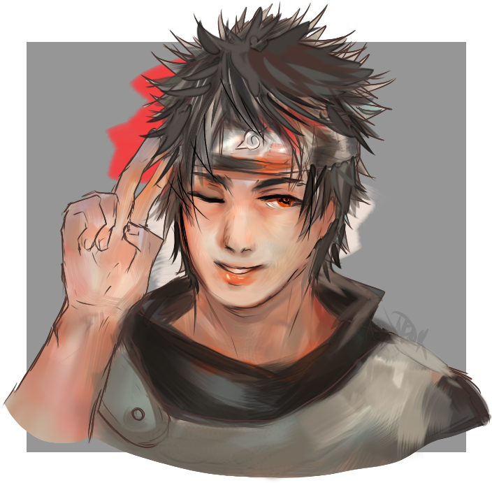 Shisui Uchiha 我爱这个男孩 他很cheeky。他的 Visual Arts Free Transparent Png