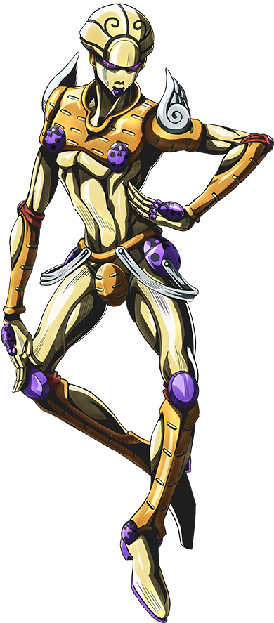 Download Gold Experience - Gold Experience Anime PNG Image with No ...