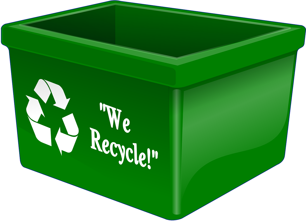 Recycling Bin Green Recycle Bin Transparent Free Transparent Png