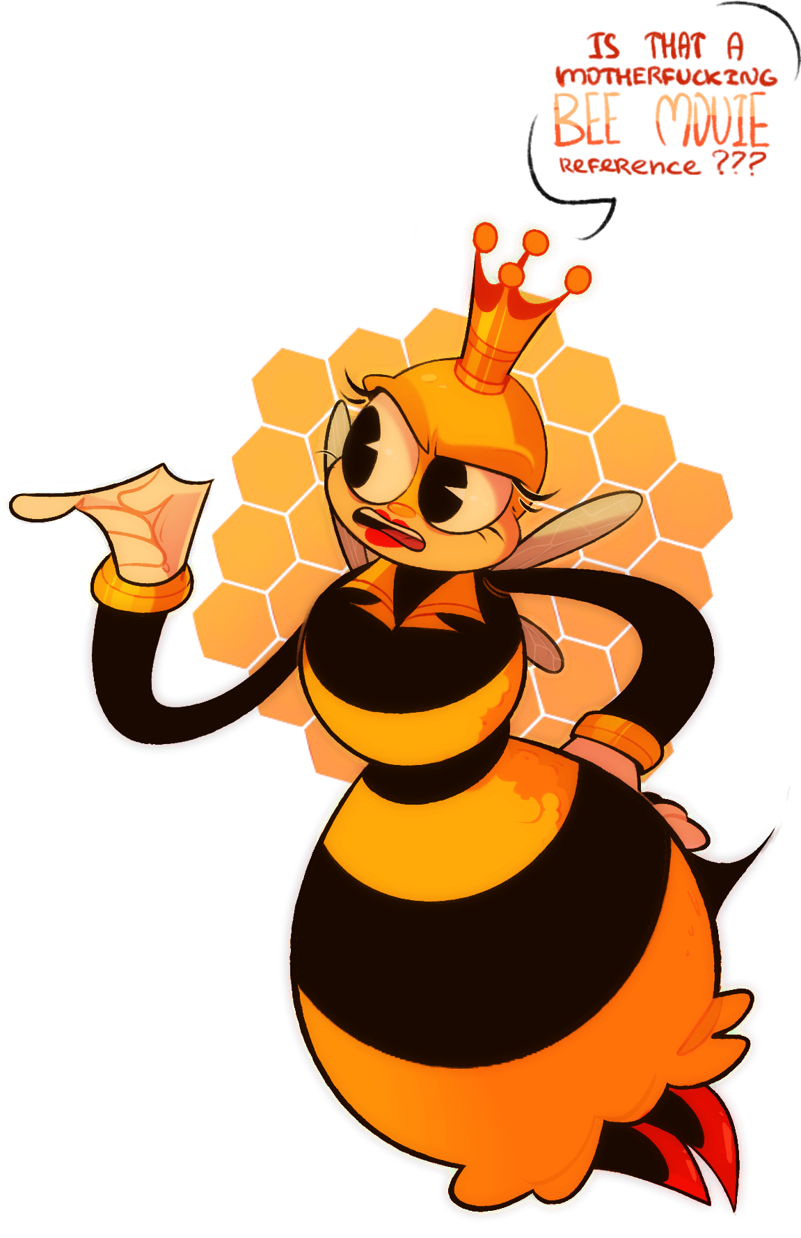 Download Cuphead Rumor Honeybottoms Fanart PNG Image with No Background ...