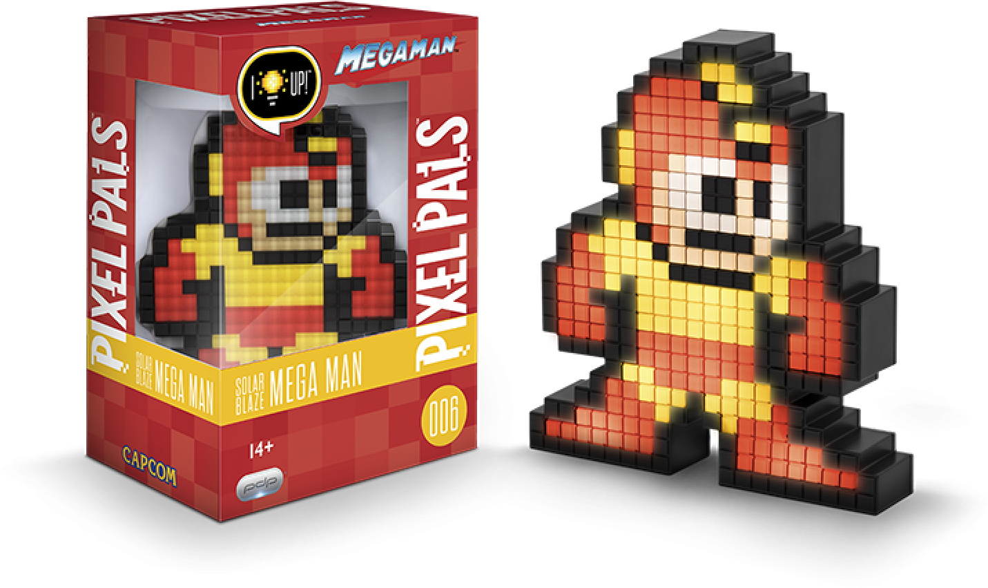 Download Solar Blaze Mega Man - Pixel Pal Batman PNG Image with No  Background 