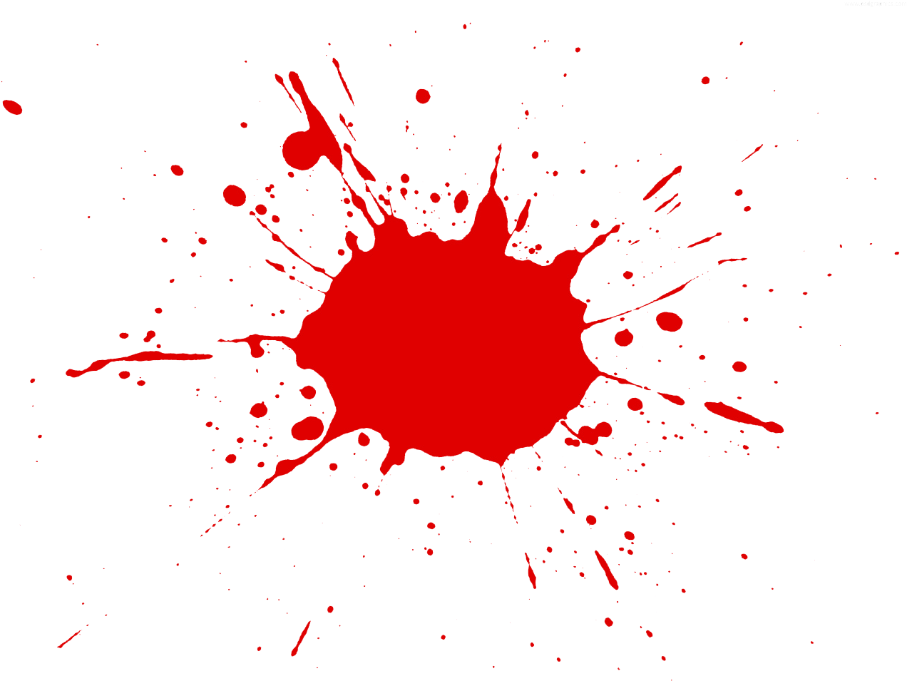 Free Splatter Clipart Image 16551, Splatter Clipart - Red Paint ...