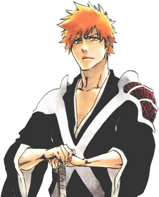 Appearance - Ichigo Kurosaki New Shinigami Form - Free Transparent PNG ...