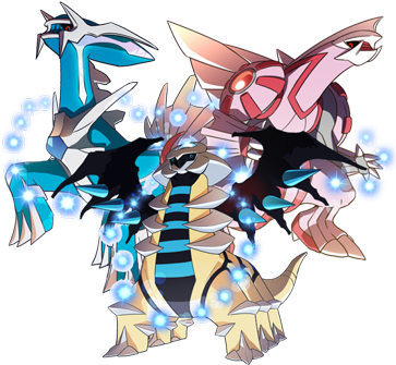 Download 1 Shiny Legendary Pokemon - Shiny Dialga Palkia And Giratina ...