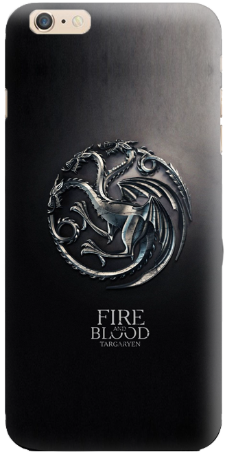 Download Targaryen Fire And Blood Phone Cover - Game Of Thrones Dragon ...