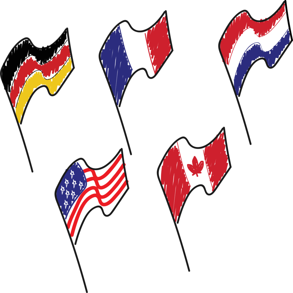Flags@2x - Portable Network Graphics (1000x999), Png Download