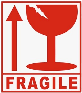 Fragile Sticker - Free Transparent PNG Download - PNGkey