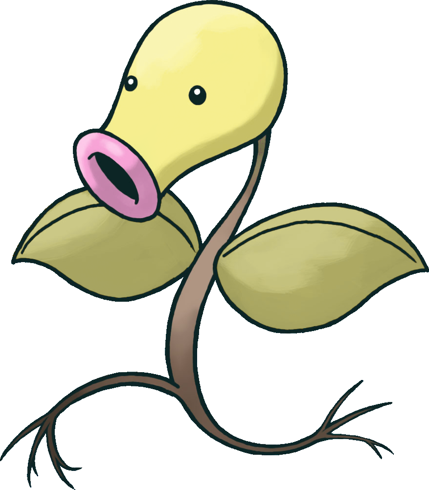 069 Bellsprout Md Shiny - Pokemon Bellsprout (877x1002), Png Download