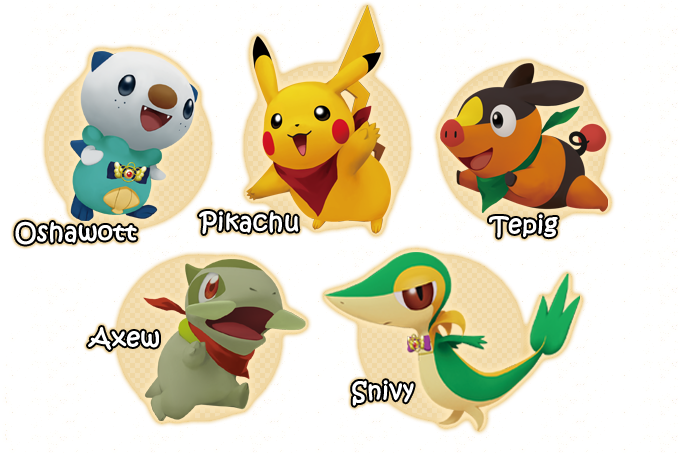 Download Pokemon Mystery Dungeon Main Characters For Pokemon Png Image With No Background Pngkey Com