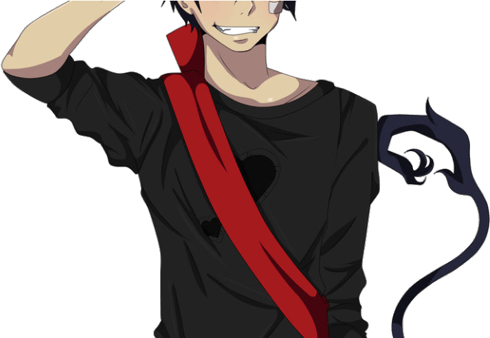 Download Blue Exorcist Rin Ao No Exorcist Rin Okumura Anime Drawing Png Image With No Background Pngkey Com