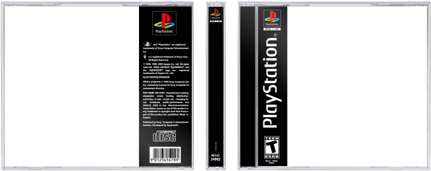 Download Download Png - Ps1 Game Cover Template - Free Transparent PNG ...