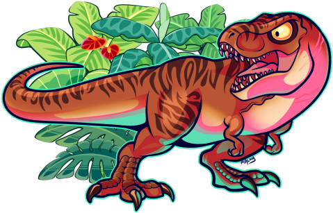 And The Last Dinos For Now - Tiranosaurio Rex Animado - Free ...