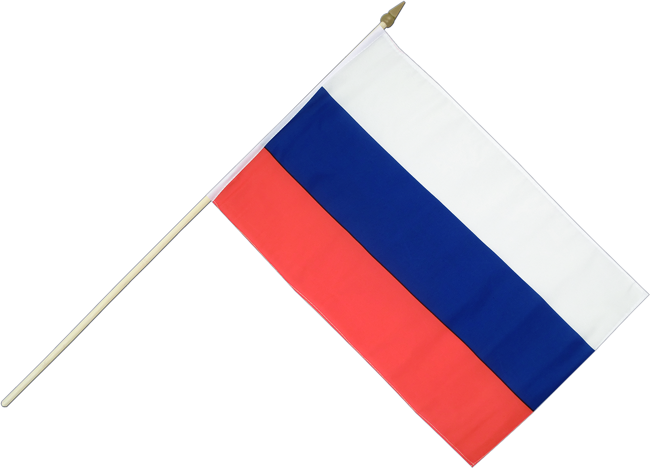 Download Russia Hand Waving Flag Png Russia Flag Russia Flag On A Stick Png Image With No Background Pngkey Com