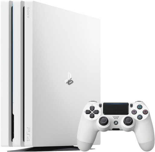Download Playstation 4 Pro Glacier White 1tb Sony Playstation 4 1tb Gran Turismo Sport Limited Png Image With No Background Pngkey Com