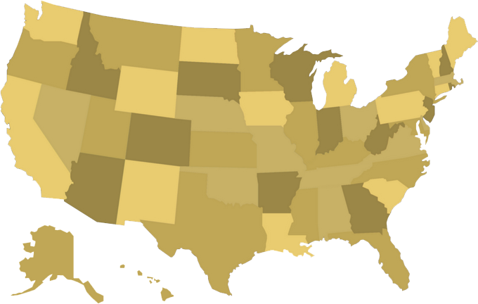 Us-map - If Only Millennials Voted - Free Transparent PNG Download - PNGkey