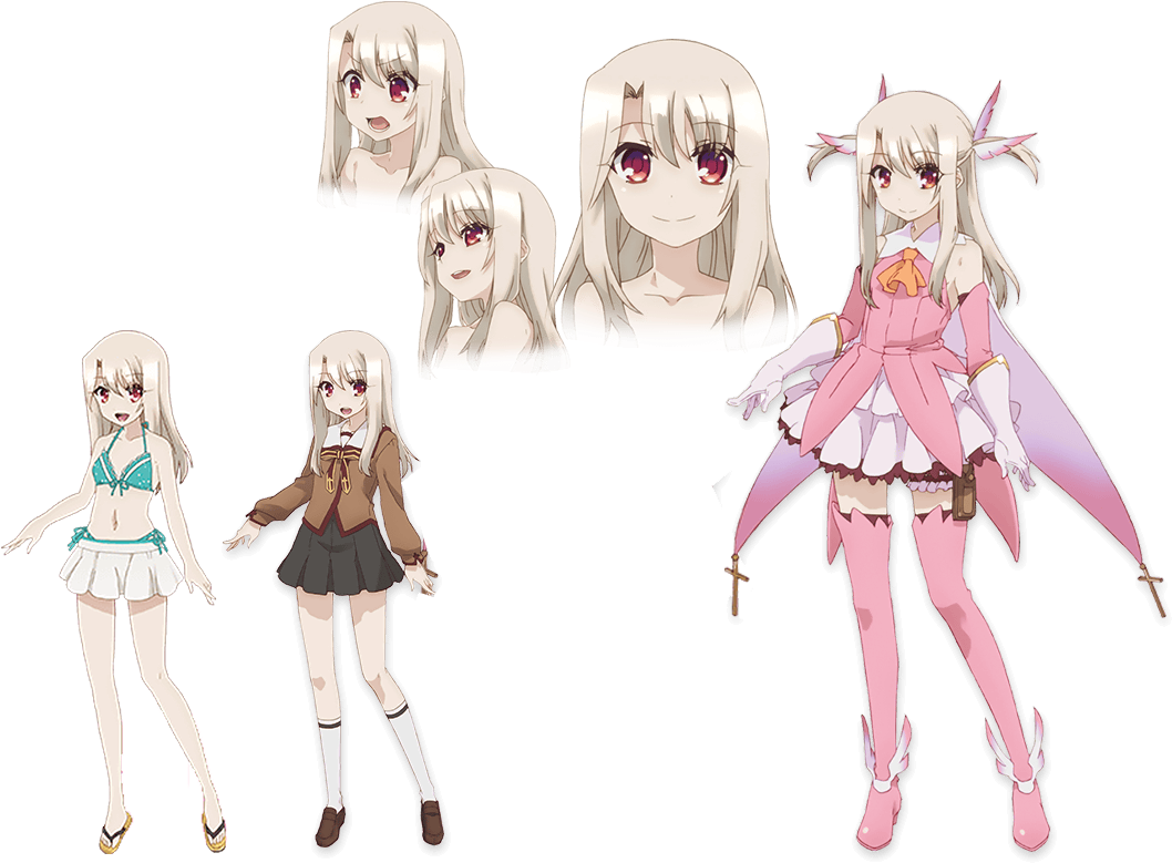 Illya Einzbern Fate Kaleid (1141x842), Png Download