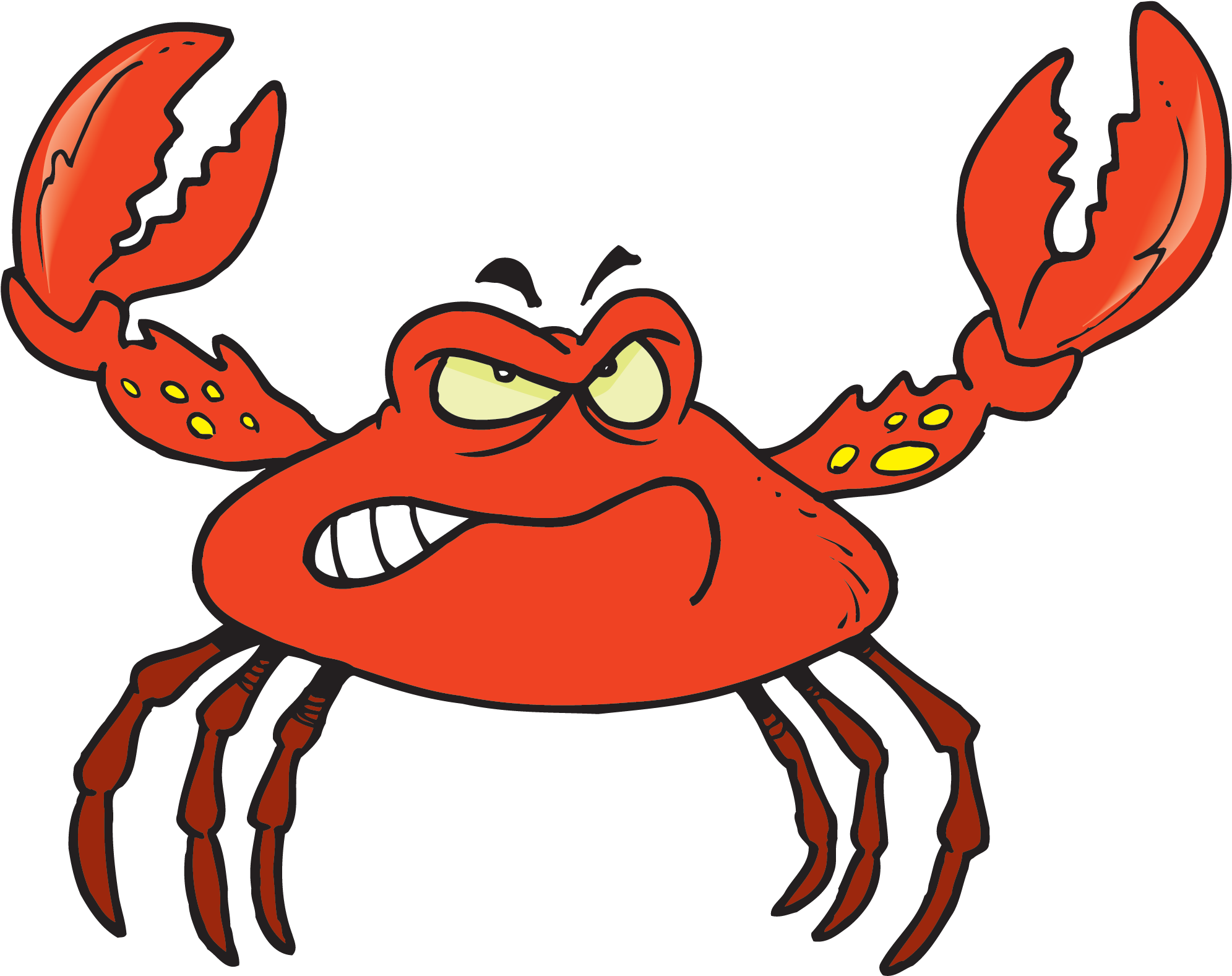 Download Crab - Cartoon Crab PNG Image With No Background - PNGkey.com