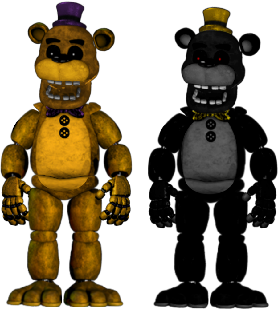 Editucn Fredbear Fredbear Ucn Full Body Free Transparent PNG Download PNGkey