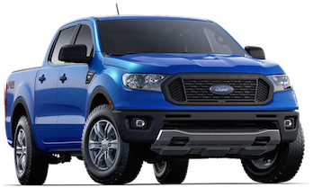 A Blue 2019 Ford Ranger Xl - Ford Ranger - Free Transparent PNG ...