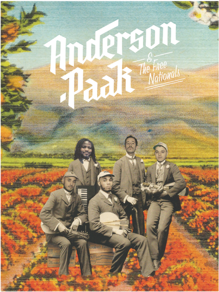 Download Strawberry Field Poster - Anderson Paak Poster PNG Image with ...