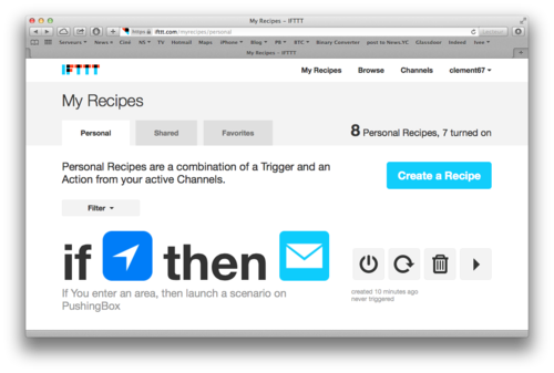 Go On Www - Ifttt (500x337), Png Download