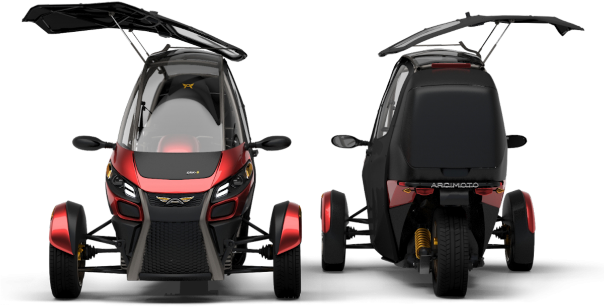 A Conversation With Mark Frohnmayer, Founder And President - Arcimoto Srk (1200x735), Png Download