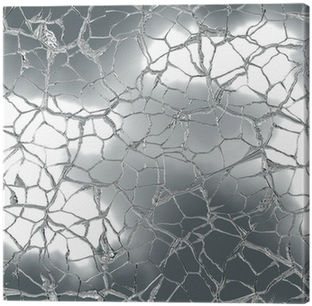 Seamless Texture - Cracked Chrome Texture Seamless - Free Transparent