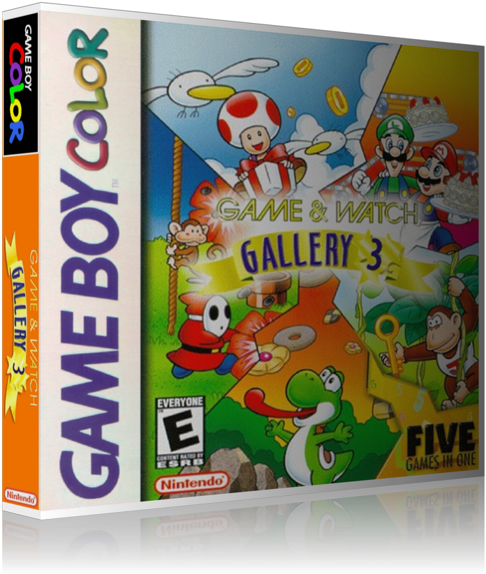 Download Gameboy Color Game And Watch Gallery 3 Game Cover To - Game ...