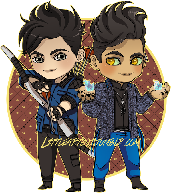 Alec Lightwood Fanart Chibi - Free Transparent PNG Download - PNGkey