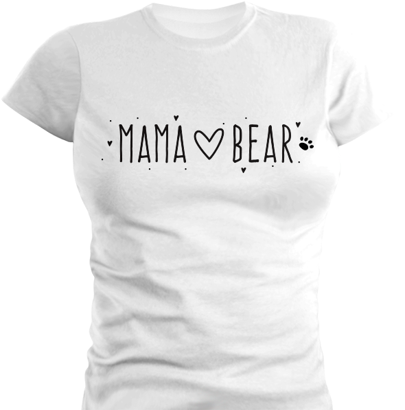 Mama Bear - Emotional Shirt (600x600), Png Download